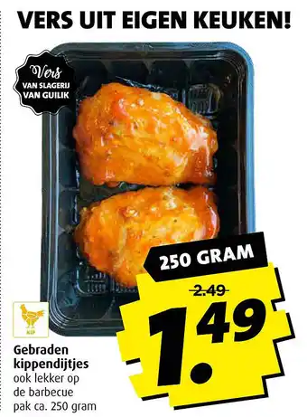 Boni Gebraden kippendijtjes aanbieding