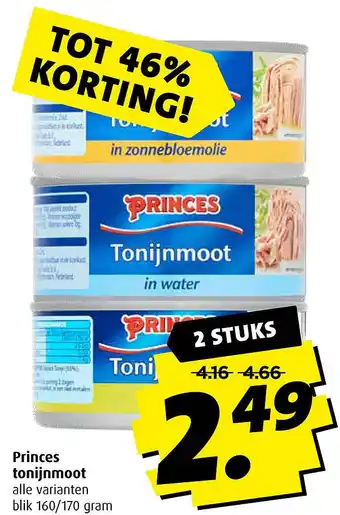 Boni Princes tonijnmoot aanbieding