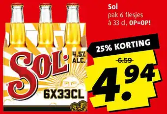 Boni Sol aanbieding