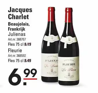 Sligro Jacques Charlet Julienas Of Fleurie Beaujolais, Frankrijk aanbieding