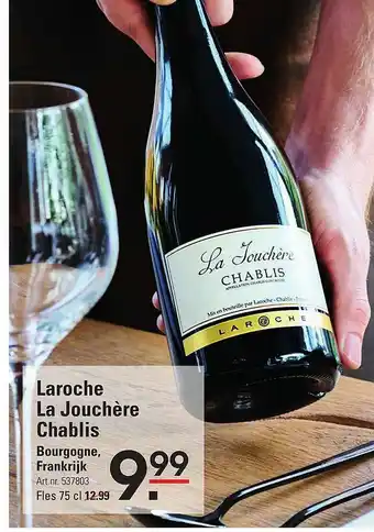 Sligro Laroche La Jouchère Chablis Bourgogne, Frankrijk aanbieding