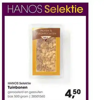 HANOS Hanos Selektie Tuinbonen 500g aanbieding