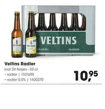 HANOS Veltins Radler Of Radler 0.0% aanbieding