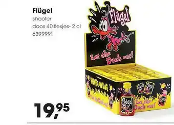 HANOS Flügel Shooter aanbieding