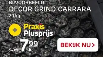 Praxis Decor Grind Carrara 20kg aanbieding