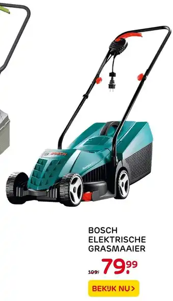 Praxis Bosch Elektrische grasmaaier aanbieding