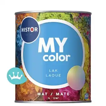 verf.nl Histor my color lak mat - mengkleur - 1 l aanbieding