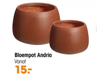 Kwantum Bloempot Andria aanbieding