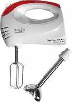 Bol.com Adler ad 4212 - handmixer - rood aanbieding