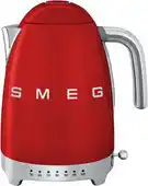 Bol.com Smeg klf04rdeu - regelbare waterkoker - rood aanbieding