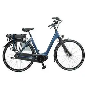 Blokker Aldo 28 inch e-bike sottovento 48cm azzuro blau... aanbieding