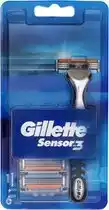 Bol.com 1x scheermes gillette sensor 3 met 6 reservemesjes aanbieding