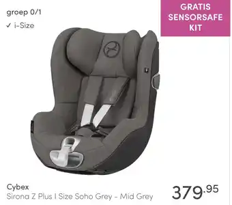 Baby & Tiener Cybex Sirona Z Plus I Size Soho Grey - Mid Grey aanbieding