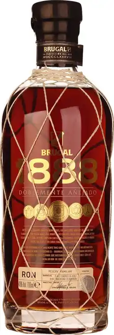 Drankdozijn Brugal 1888 gran reserva 70cl aanbieding