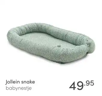 Baby & Tiener Jollein snake babynestje aanbieding