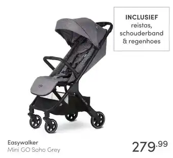 Baby & Tiener Easywalker Mini GO Soho Grey aanbieding