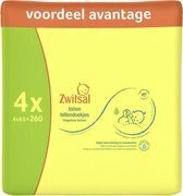 Bol.com Zwitsal billendoekjes lotion 4 x 65 = 260 stuks aanbieding