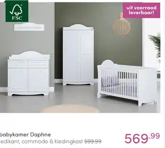 Baby & Tiener babykamer Daphne aanbieding