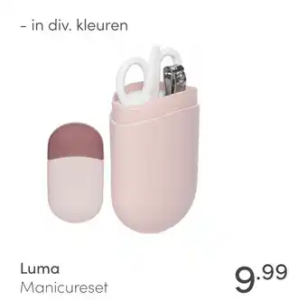 Baby & Tiener Luma Manicureset aanbieding