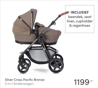 Baby & Tiener Silver Cross Pacific Bronze aanbieding