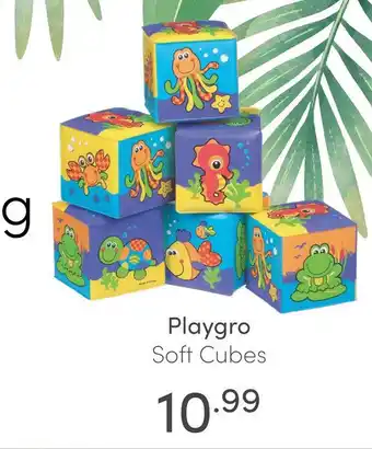 Baby & Tiener Playgro Soft Cubes aanbieding