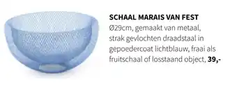 Nijhof Schaal marais van fest aanbieding