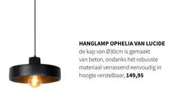 Nijhof Hanglamp ophelia van lucide aanbieding