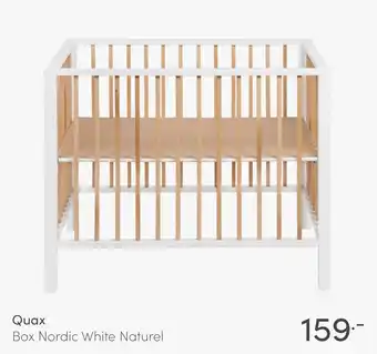 Baby & Tiener Quax Box Nordic White Naturel aanbieding