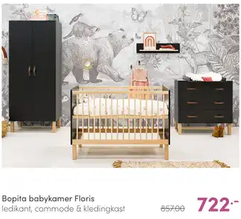 Baby & Tiener Bopita babykamer Floris ledikant aanbieding