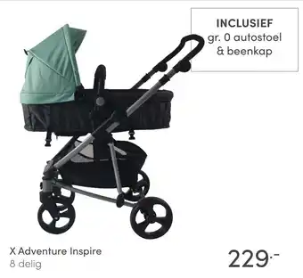 Baby & Tiener X Adventure Inspire aanbieding