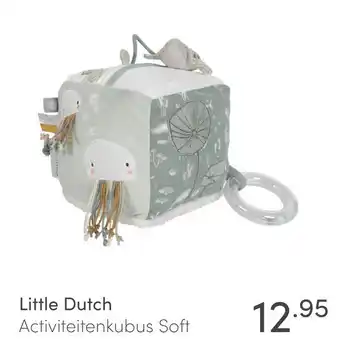 Baby & Tiener Little Dutch Activiteitenkubus Soft aanbieding