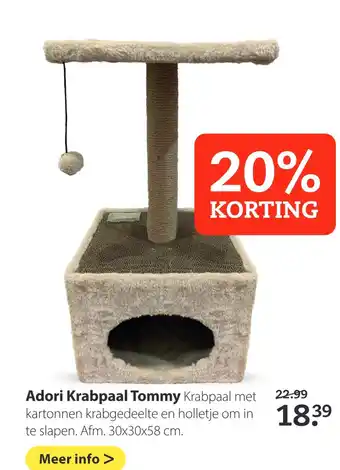 Boerenbond Adori Krabpaal Tommy aanbieding