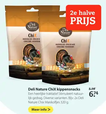 Boerenbond Deli Nature ChiX kippensnacks aanbieding