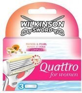 Bol.com Wilkinson sword quattro for women razor blades ... aanbieding