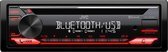 Bol.com Jvc kd-t822bt - bluetooth autoradio - rood aanbieding