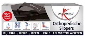 Wehkamp Lucovitaal orthopedische slipper - 35/36 zwart ... aanbieding