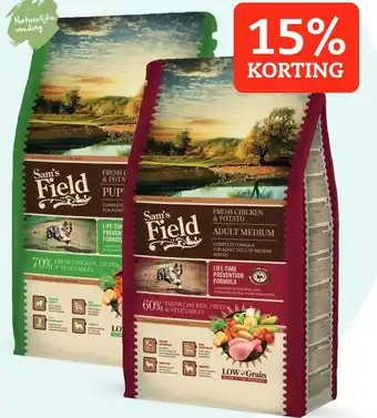 Boerenbond Sam's Field honden aanbieding