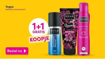 DA Vogue 1+1 gratis aanbieding