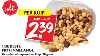 Dekamarkt 1 DE BESTE NOTENMELANGE aanbieding