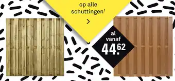 Karwei Schuttingen aanbieding