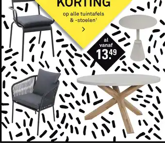 Karwei Alle tuintafels & -stoelen aanbieding