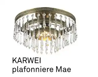 Karwei plafonniere Mae aanbieding