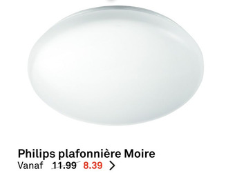 Karwei Philips plafonnière Moire aanbieding