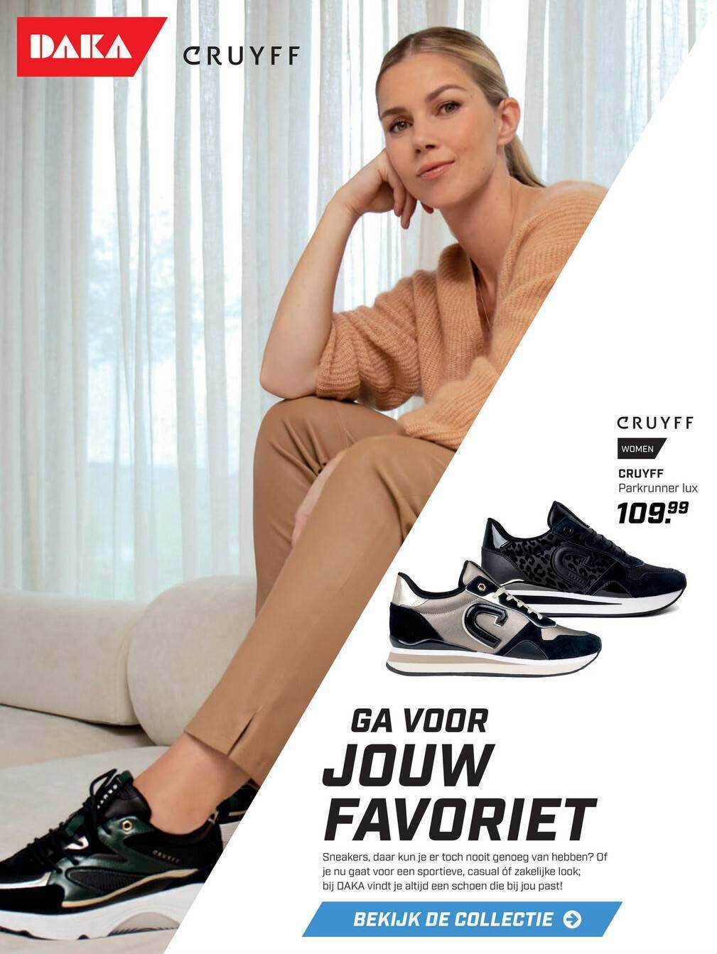 Cruyff parkrunner lux aanbieding bij Daka Sport