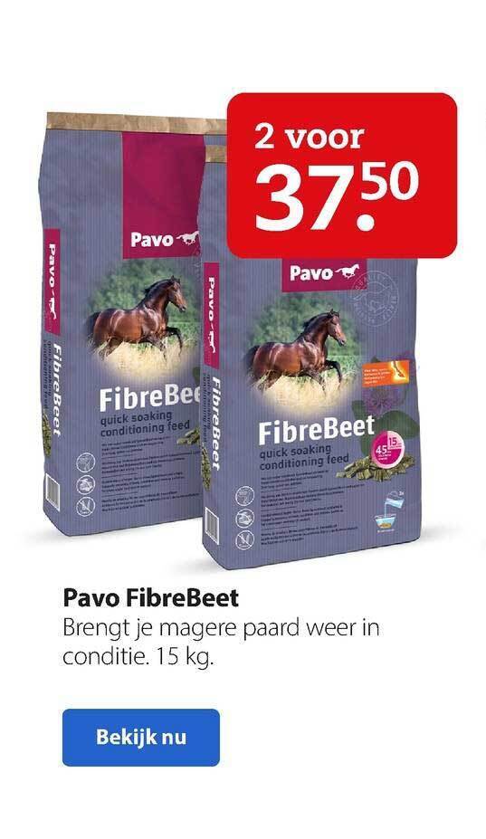 Pavo fibrebeet aanbieding bij Pets Place