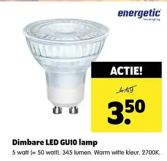 Plentyparts Dimbare led gu10 lamp aanbieding