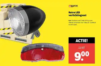 Plentyparts Retro led verlichtingsset lynx aanbieding