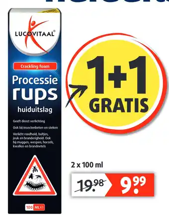 Lucovitaal Processie rups huiduitslag aanbieding