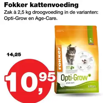 Pets Place Fokker kattenvoeding aanbieding