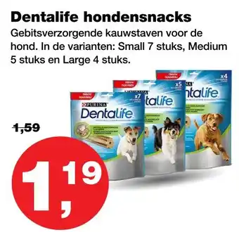 Pets Place Dentalife hondensnacks aanbieding